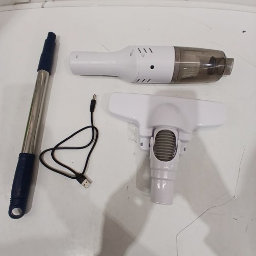 K-3D DETACHABLE VACUUM CLEANER - 36" - WHITE/GREY image 3