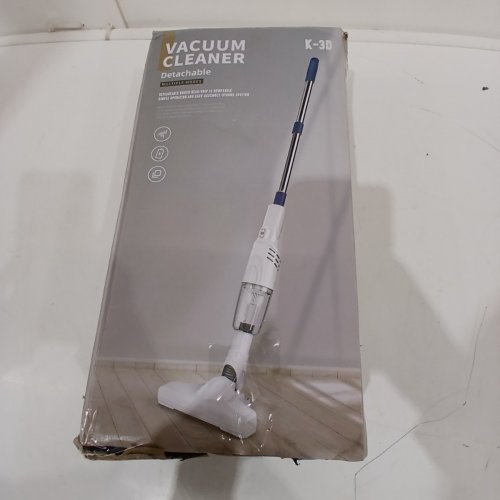 K-3D DETACHABLE VACUUM CLEANER - 36" - WHITE/GREY image 5