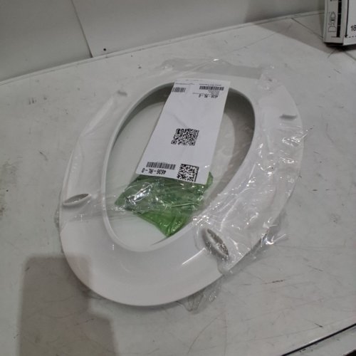 ELONGATED TOILET SEAT - FITS BOWLS 18 5/8" - CREAM WHITE - image 3