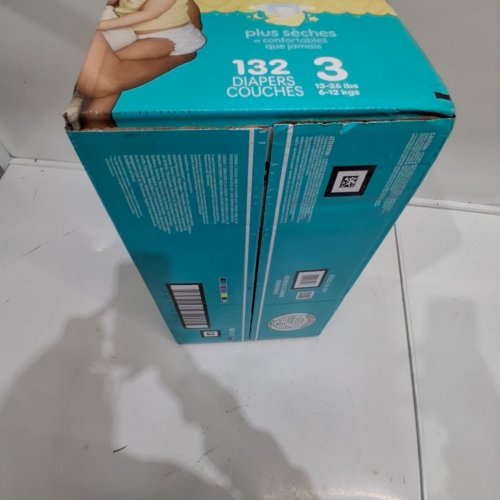 132PK PAMPERS SWADDLERS DIAPERS - SIZE 3 (1326LB) image 3