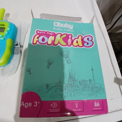 3PK OBUBY KIDS WALKIE TALKIES - MULTICOLOR (MODEL: T-388) image 2