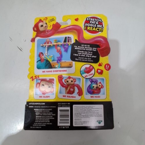 LITTLE LIVE PETS HUG N' HANG ZOOGOOZ - MOOKI MONKEY - 5+ image 3