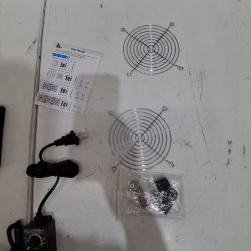 GDSTIME COMPUTER COOLING FAN KIT WITH VARIABLE SPEED CONTROLLER - 12 V - BLACK image 4