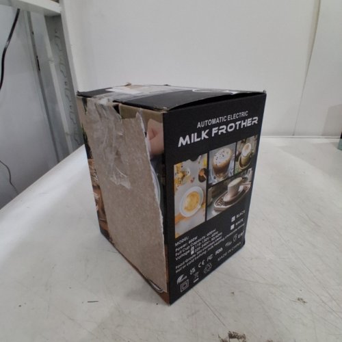 AUTOMATIC ELECTRIC MILK FROTHER - 400W - 600 ML - BLACK (MODEL: AQ-044A) image 5