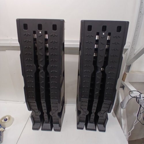 2PK VEVOR CAR RAMPS PORTABLE HIGH PROFILE CAR SERVICE RAMPS -16000 LBS -BLACK (MODEL:TS296-16000) image 2