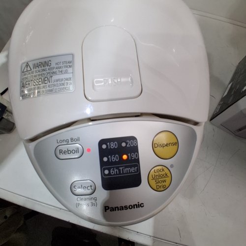 PANASONIC 4L HOT WATER DISPENSER - WHITE - (NC-EG4000) image 2