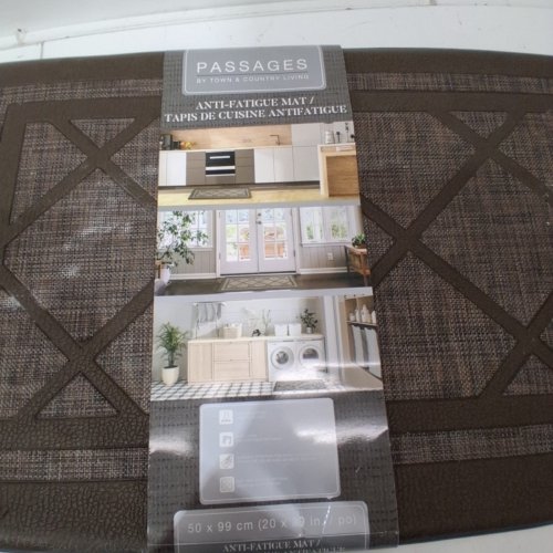 TOWN & COUNTRY LIVING PASSAGES ANTI-FATIGUE MAT- 20" X 39" - BROWN (MODEL: 1224522) image 6