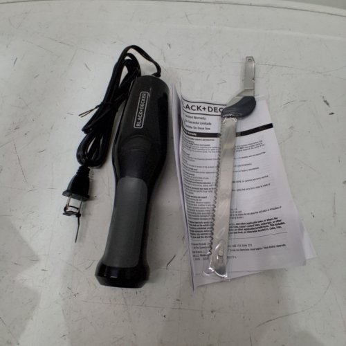 BLACK + DECKER COMFORTGRIP ELECTRIC KNIFE WITH 9-INCH BLADES - BLACK - (EK500BC) image 2