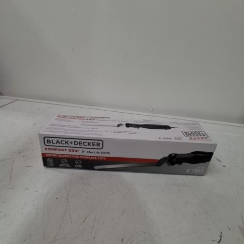 BLACK + DECKER COMFORTGRIP ELECTRIC KNIFE WITH 9-INCH BLADES - BLACK - (EK500BC) image 3
