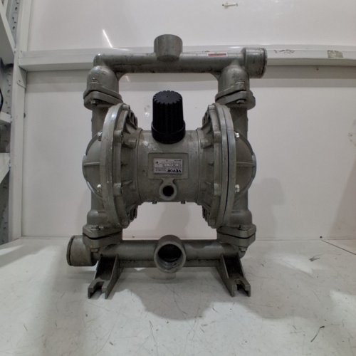 VEVOR AIR-OPERATED AIR DIAPHRAGM DOUBLE DIAPHRAGM PUMP 12 GPM, MAX 115 PSI WITH 1/2" INLET AND OUTLET, NPT1/4 INCH AIR INLET CORROSION-PROOF STAINLESS STEEL - (MODEL:QBK-15P) image 2