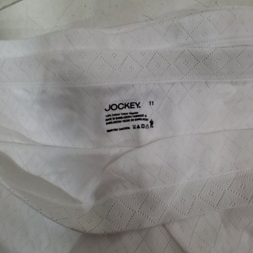6PK WOMEN'S JOCKEY ELANCE FRENCH CUT - SIZE 11 - WHITE image 2