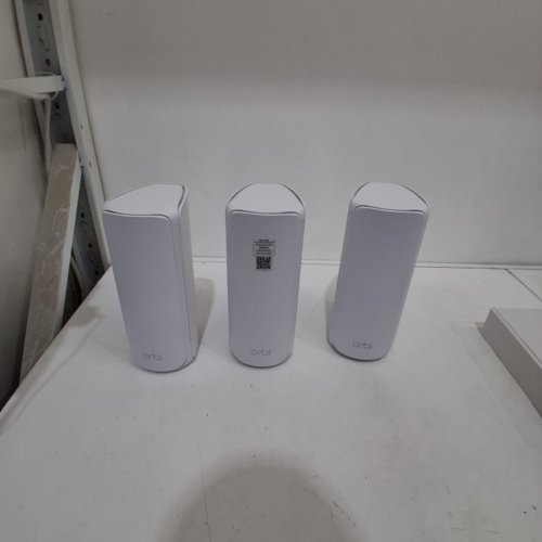 3PK NETGEAR ORBI TRI-BAND WIFI MESH SYSTEM - WIFI 7 | 770 SERIES - WHITE (MODEL: RBE770/RBE771) image 6