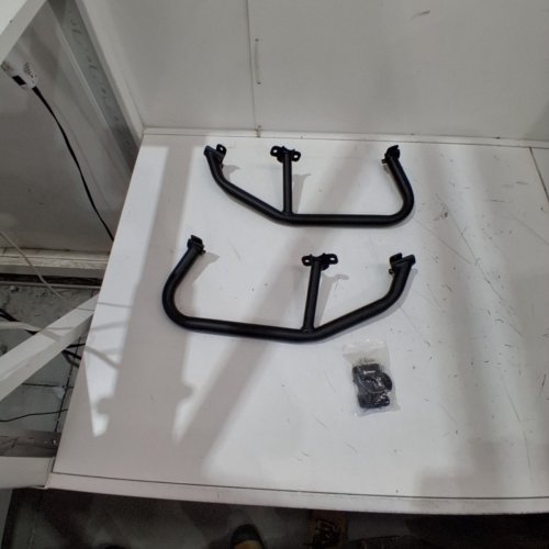 2PC MOTORCYCLE CRASH BAR SET FOR 2020 TO 2025 HARLEY DAVIDSON PAN AMERICA MODELS - BLACK image 3