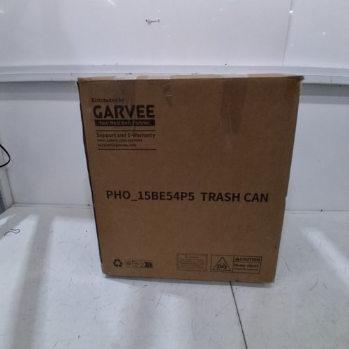 GARVEE STAINLESS STEEL DUAL GARBAGE/TRASH CAN/BIN WITH SOFT-CLOSE LID - 30L (15L + 15L) - SILVER/BLACK (MODEL: PHO_15BE54P5) image 4