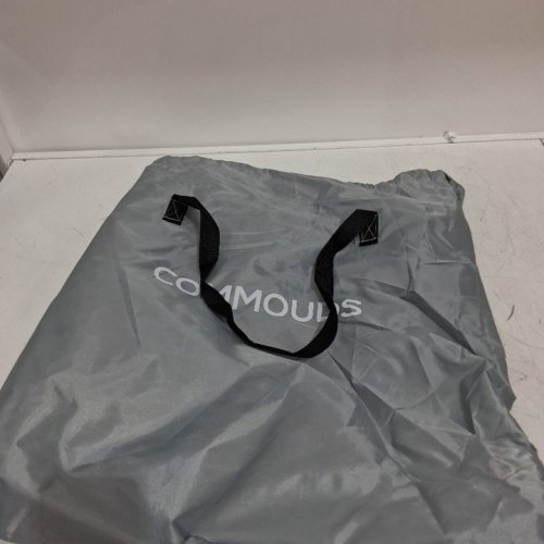 COMMOUDS AIR MATTRESS WITH BUILT-IN PUMP - 18" - QUEEN - BLACK/WHITE (MODEL: ‎C-AM-QUEEN-18) image 7