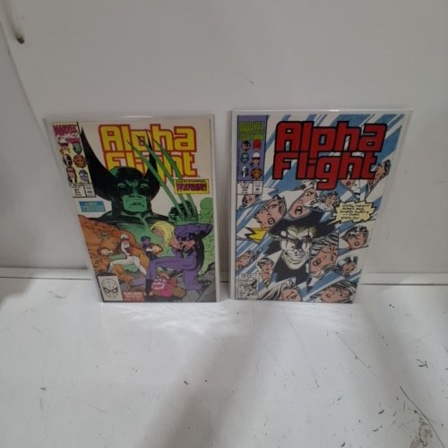 4 ASSTD MARVEL COMIC BOOKS - ALPHA FLIGHT #87, #104, MARVEL COMICS PRESENTS #94, AND NICK FURY AGENT OF S.H.I.E.L.D #45 - VARIOUS AUTHORS image 3