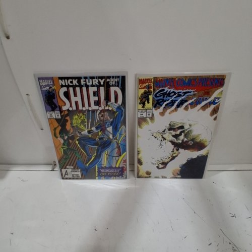 4 ASSTD MARVEL COMIC BOOKS - ALPHA FLIGHT #87, #104, MARVEL COMICS PRESENTS #94, AND NICK FURY AGENT OF S.H.I.E.L.D #45 - VARIOUS AUTHORS image 4