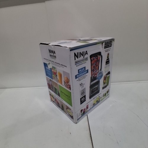 NINJA PROFESSIONAL PLUS 1400W AUTO IQ BLENDER DUO - SILVER/BLACK (MODEL: BN751C) image 2