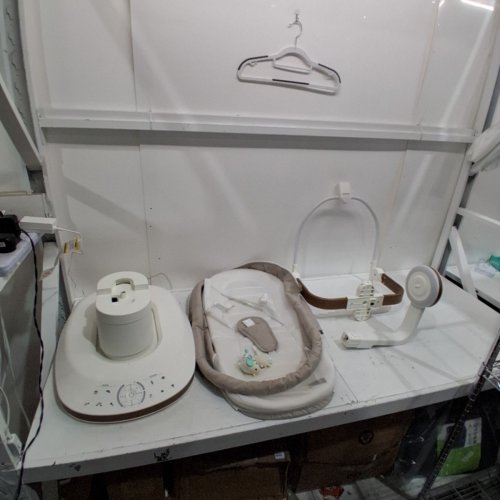 2-IN-1 EVENFLO ELARA SMART MOTION SWING AND SOOTHING NEST - 25LB MAX - COASTAL COFFEE (MODEL: SW100112516) image 2