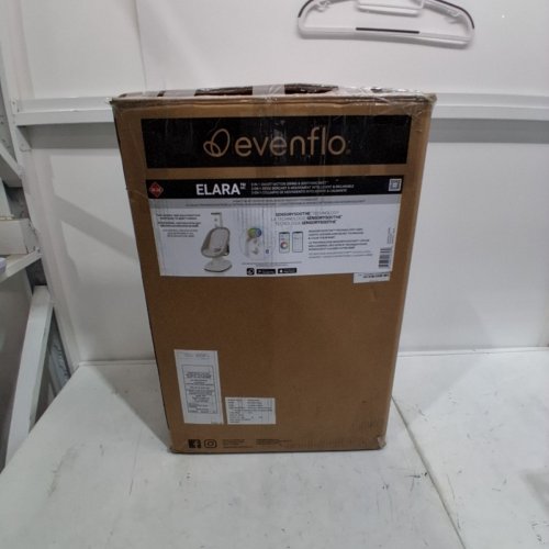 2-IN-1 EVENFLO ELARA SMART MOTION SWING AND SOOTHING NEST - 25LB MAX - COASTAL COFFEE (MODEL: SW100112516) image 4
