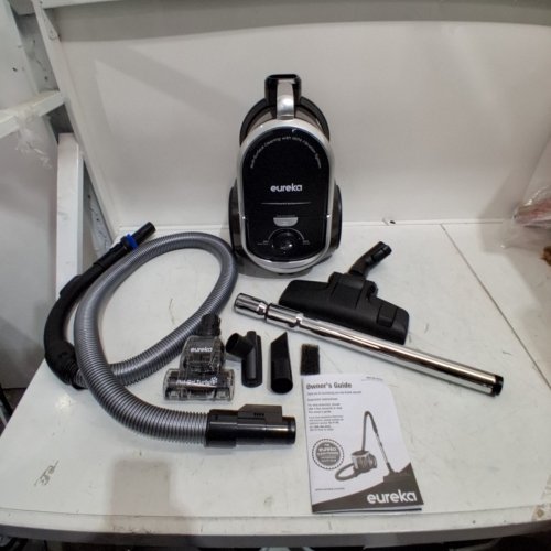 EUREKA BAGLESS CANISTER VACUUM - BLACK (MODEL: NEN180C) image 3