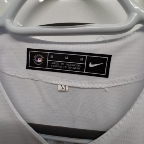 MEN'S TORONTO BLUE JAYS #39 TREY YESAVAGE NIKE HOME REPLICA JERSEY - MEDIUM - WHITE image 2