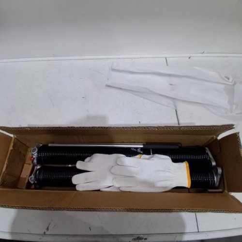 2PC VEVOR UNIVERSAL GARAGE DOOR TORSION SPRINGS - 0.207" X 2" X 22" - BLACK (MODEL: GZ-22) image 2