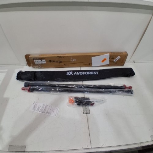 2PK AVOFOREST AVIATION ALUMINUM TENT POLES WITH CARRY BAG - 8.7FT - BLACK (MODEL: TMG 02) image 2