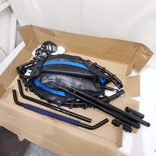 LEJUMP FITNESS MINI TRAMPOLINE - 48" - BLACK/BLUE (MODEL: LJFNTBL) image 2