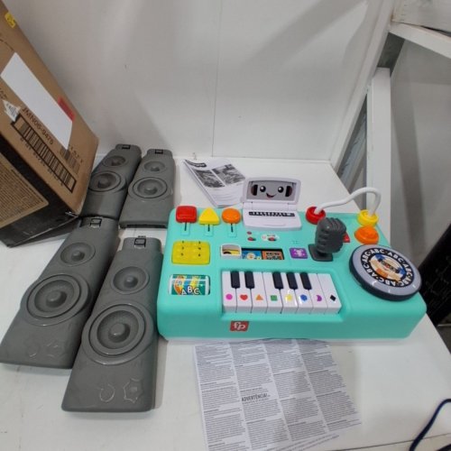FISHER-PRICE LAUGH & LEARN MIX & LEARN DJ TABLE - MUSICAL ACTIVITY CENTER WITH LIGHTS & SOUNDS - (JMN06-9475) image 3