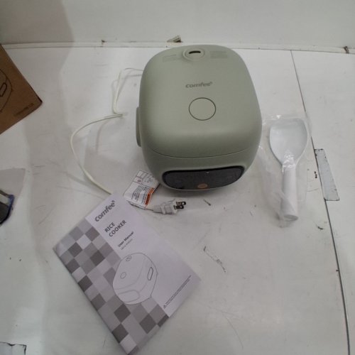 COMFEE' MINI RICE COOKER - 4 CUPS - SAGE GREEN (MODEL: CRD12L1B1BPGCA) image 3