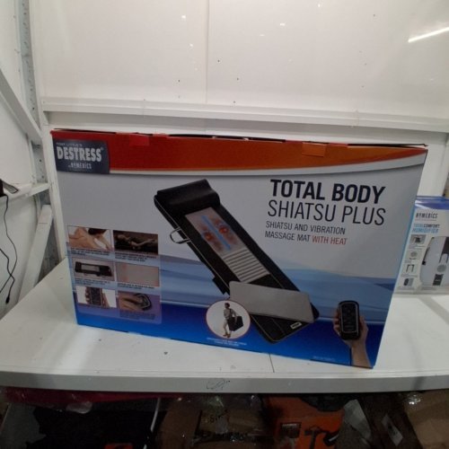 HOMEDICS TOTAL BODY SHIATSU PLUS MASSAGE MAT WITH HEAT - BLACK (MODEL: BM-SV100HTL) image 7
