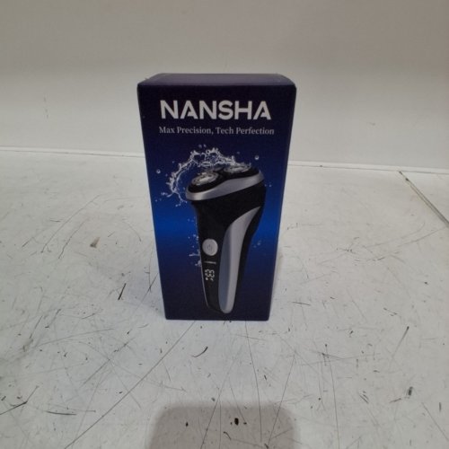 NANSHA ELECTRIC SHAVER - 3.7 V 5W - BLACK / SILVER (MODEL: RT53) image 6