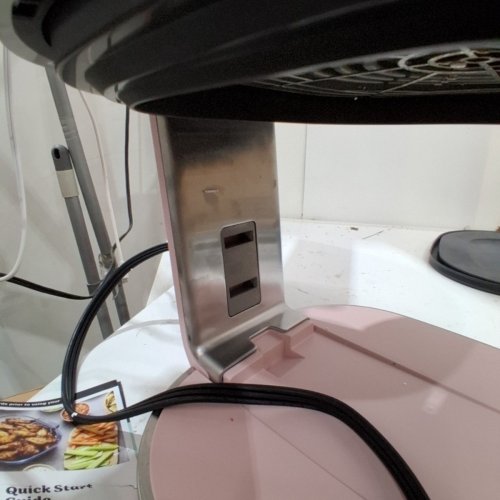 NINJA CRISPI PRO 6-IN-1 GLASS AIR FRYER - 2.5QT-6QT CAPACITY - ROSE QUARTZ (MODEL:AS101CRS) image 5