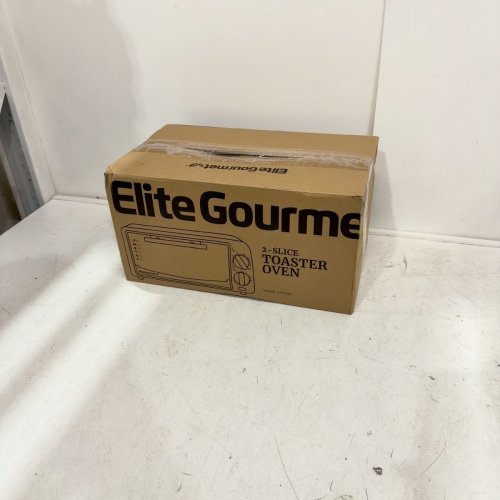 ELITE GOURMET ULTRA SLIM 2-SLICE TOASTER OVEN - BLACK (MODEL: ETO236) image 5
