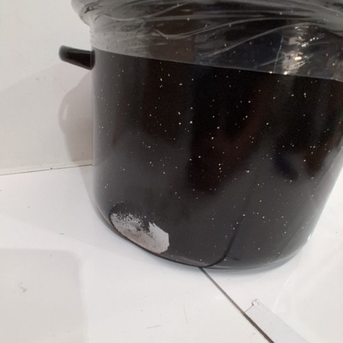 STARFRIT STOCK POT WITH CANNING RACK & LID - 13QT - BLACK image 3