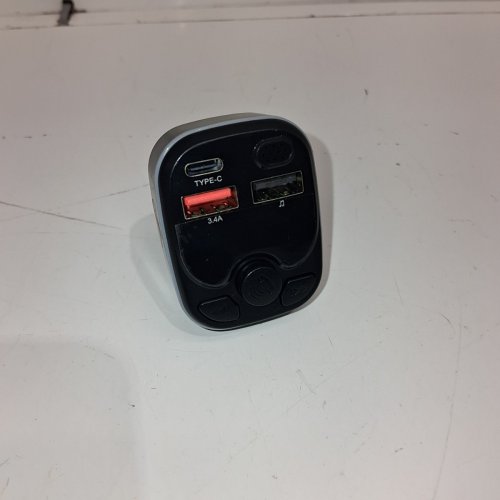 WIRELESS CAR FM TRANSMITTER - 20W - BLACK (model: c8) image 2