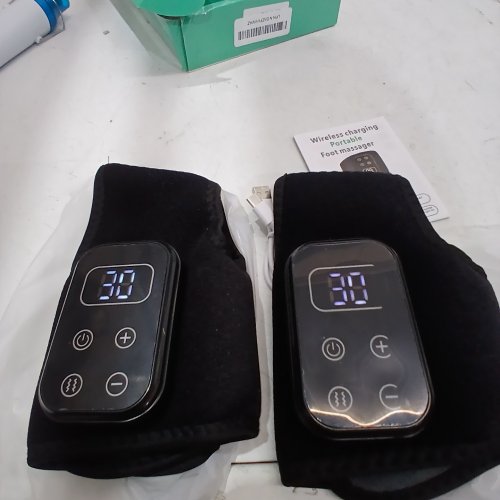 FEVER MASSAGE ELECTRIC FOOT & ANKLE MASSAGER - BLACK image 2