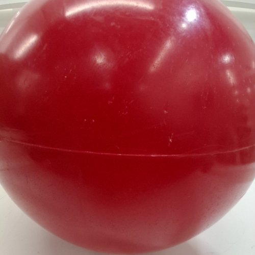 JOLLY PETS JOLLY BALL PUSH-N-PLAY DOG BALL TOY - LARGE 14" - RED image 3