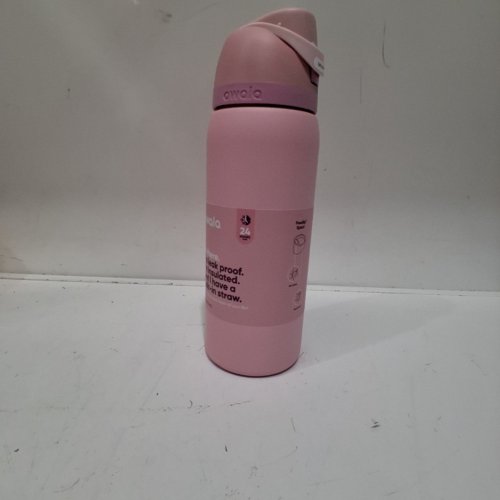 OWALA FREE SIP STAINLESS STEEL TUMBLE WITH STRAW - 30OZ - PINK image 3