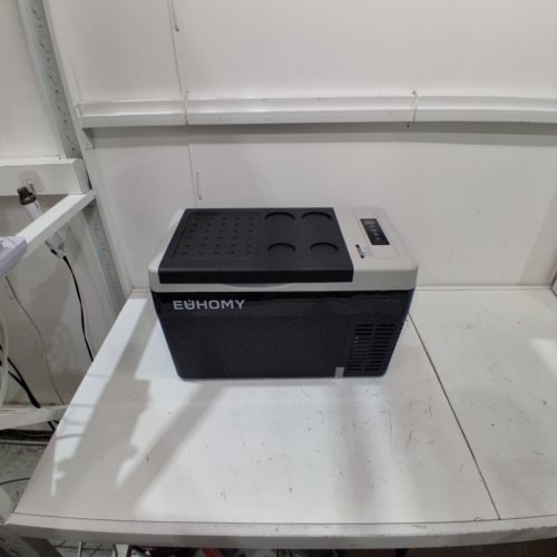 EUHOMY ELECTRIC COOLER/REFRIGERATOR - 26QT - 12/24V - DC 110-240V AC - BLACK/GREY (MODEL: CF004-25) image 2