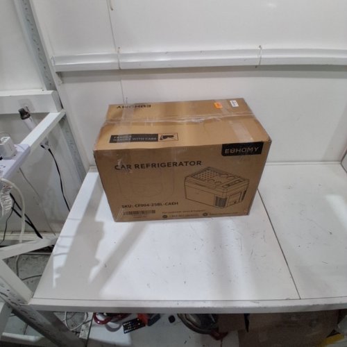 EUHOMY ELECTRIC COOLER/REFRIGERATOR - 26QT - 12/24V - DC 110-240V AC - BLACK/GREY (MODEL: CF004-25) image 5