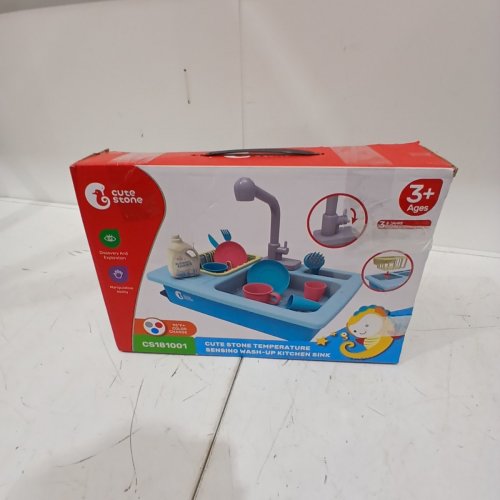 CUTE STONE TEMPERATURE SENSING WASH-UP KITCHEN SINK TOY SET (MODEL: CS181001) image 5