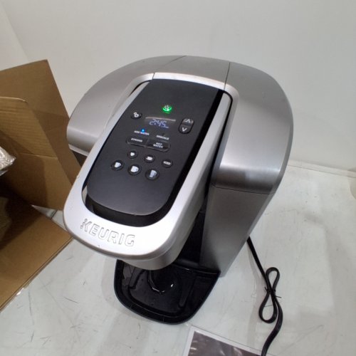 KEURIG K-ELITE PROGRAMMABLE SINGLE SERVE COFFEE MAKER WITH DIGITAL DISPLAY - BRUSHED SILVER (MODEL: K-ELITE K-90) image 2
