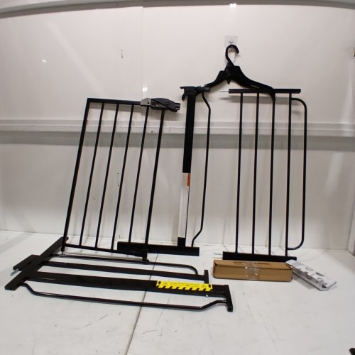 REGALO EASY STEP EXTRA WIDE SAFETY GATE - 29-49"X 30" - BLACK (MODEL:1164 EB DS) image 2