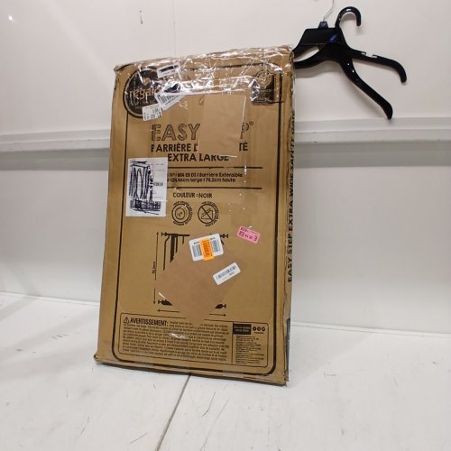 REGALO EASY STEP EXTRA WIDE SAFETY GATE - 29-49"X 30" - BLACK (MODEL:1164 EB DS) image 3