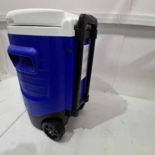 IGLOO SPORT ROLLING COOLER JUG - 5 GALLON - BLUE/WHITE (MODEL:1872201) image 4