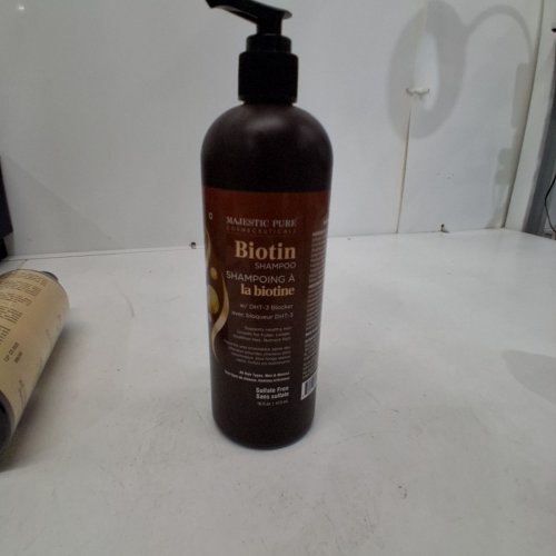 MAJESTIC PURE COSMECEUTICALS BIOTIN SHAMPOO WITH DHT-3 BLOCKER FOR FULLER, LONGER, HEALTHIER HAIR - 16OZ image 2