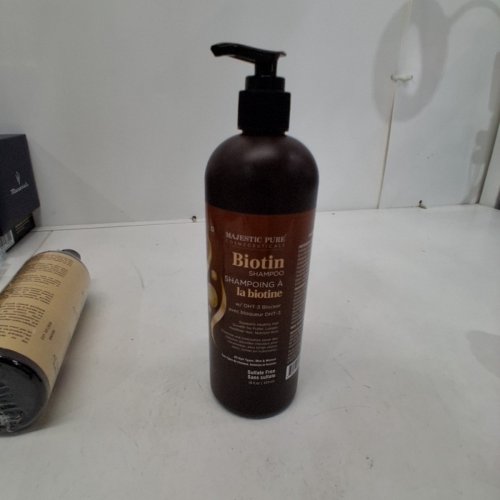 MAJESTIC PURE COSMECEUTICALS BIOTIN SHAMPOO WITH DHT-3 BLOCKER FOR FULLER, LONGER, HEALTHIER HAIR - 16OZ image 3
