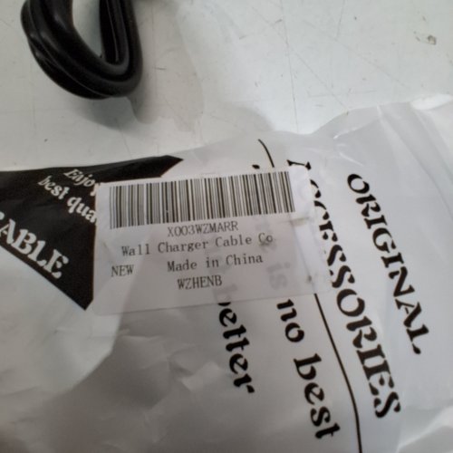 2PC MICRO USB/USC-C DUAL CHARGER CORD WITH CHARGING BLOCK - BLACK image 2